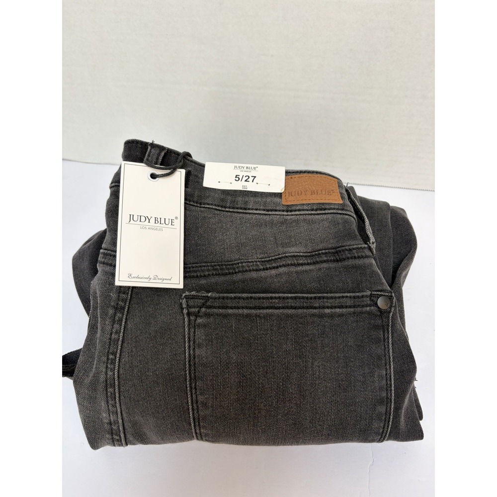 Judy Blue NWT Super Flare High Rise Black Jeans Style # 88116 Women's Size 5/27